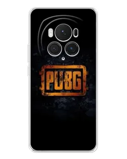 Чехол для Huawei Honor Magic 7 Pro с картинкой «PUBG — золотой логотип»