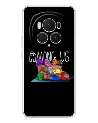Чехол для Huawei Honor Magic 7 Pro с картинкой «Логотип Among Us»