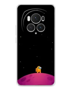 Чехол для Huawei Honor Magic 7 Pro с картинкой «Одинокий герой на планете»