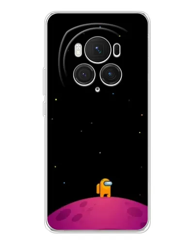 Чехол для Huawei Honor Magic 7 Pro с картинкой «Одинокий герой на планете»