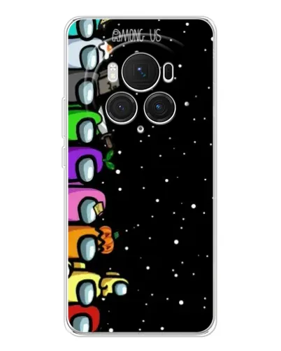 Чехол для Huawei Honor Magic 7 Pro с картинкой «Команда Among Us»