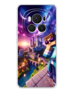 Чехол для Huawei Honor Magic 7 Pro с картинкой «Стив и космос»