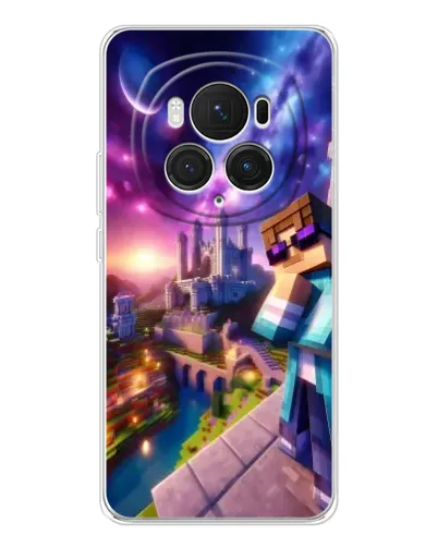 Чехол для Huawei Honor Magic 7 Pro с картинкой «Стив и космос»