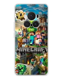 Чехол для Huawei Honor Magic 7 Pro с картинкой «Замок Minecraft»