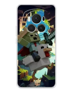 Чехол для Huawei Honor Magic 7 Pro с картинкой «Стив и гусь»