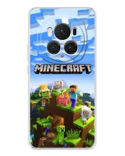 Чехол для Huawei Honor Magic 7 Pro с картинкой «Minecraft классический мир»