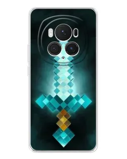 Чехол для Huawei Honor Magic 7 Pro с картинкой «Алмазный меч неон»