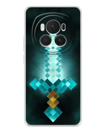 Чехол для Huawei Honor Magic 7 Pro с картинкой «Алмазный меч неон»