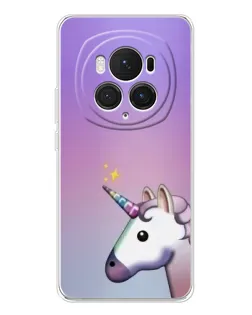 Чехол для Huawei Honor Magic 7 Pro с картинкой «Единорог градиент»