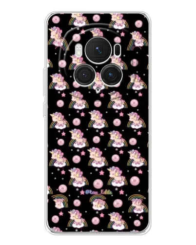 Чехол для Huawei Honor Magic 7 Pro с картинкой «Magic Unicorn паттерн»