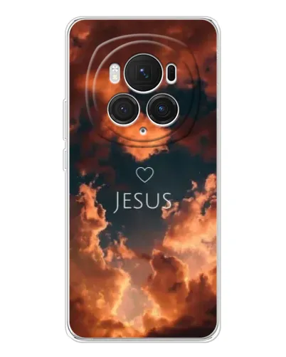 Чехол для Huawei Honor Magic 7 Pro с картинкой «Сияние Имени Jesus»