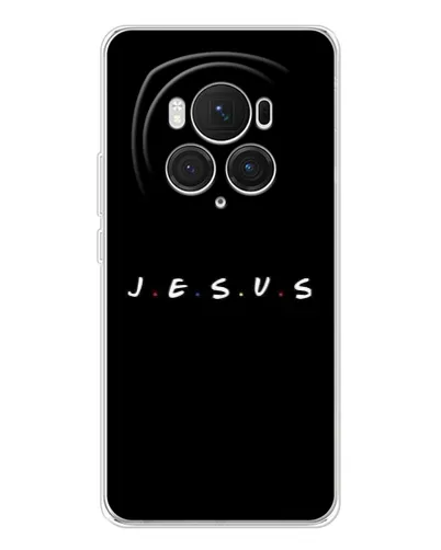 Чехол для Huawei Honor Magic 7 Pro с картинкой «Точки веры J.E.S.U.S.»