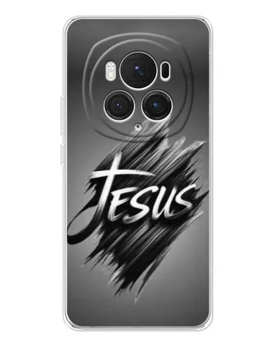 Чехол для Huawei Honor Magic 7 Pro с картинкой «Надпись Jesus Graffiti»