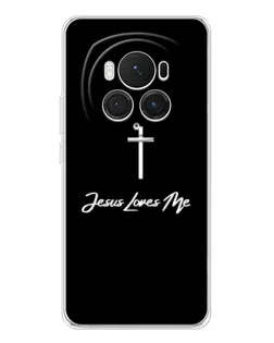 Чехол для Huawei Honor Magic 7 Pro с картинкой «Иисус любит тебя»