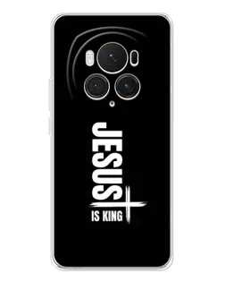 Чехол для Huawei Honor Magic 7 Pro с картинкой «Вертикаль веры Jesus»