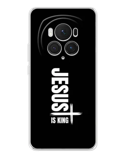 Чехол для Huawei Honor Magic 7 Pro с картинкой «Вертикаль веры Jesus»