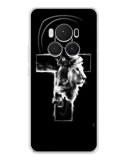 Чехол для Huawei Honor Magic 7 Pro с картинкой «Сияющий крест Jesus»