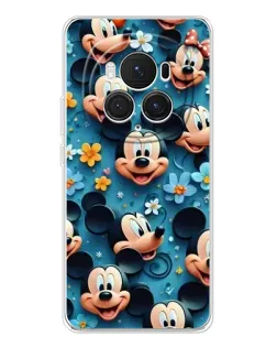 Чехол для Huawei Honor Magic 7 Pro с картинкой «Паттерн Микки и Минни»