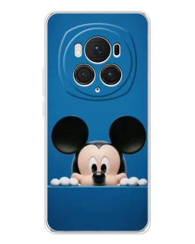 Чехол для Huawei Honor Magic 7 Pro с картинкой «Микки выглядывает»