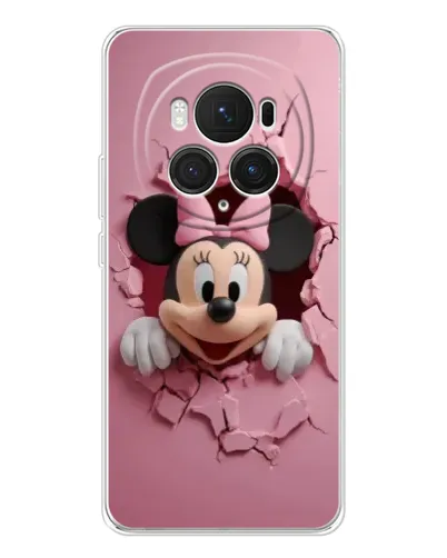 Чехол для Huawei Honor Magic 7 Pro с картинкой «Минни сквозь стену»
