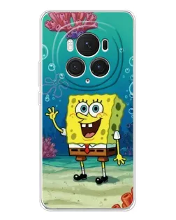 Чехол для Huawei Honor Magic 7 Pro с картинкой «Подводный привет»
