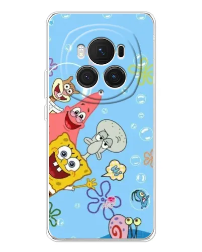Чехол для Huawei Honor Magic 7 Pro с картинкой «Веселые пузырьки»