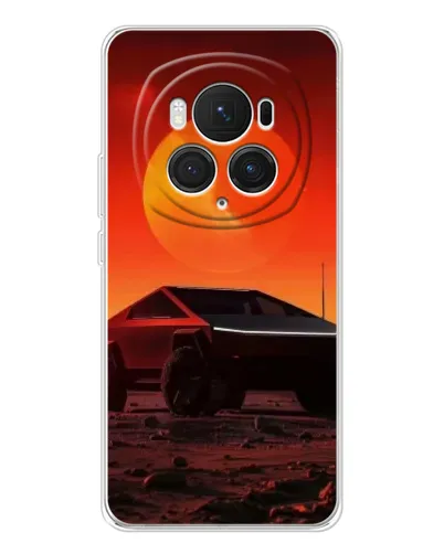 Чехол для Huawei Honor Magic 7 Pro с картинкой «Cybertruck на Марсе» Чехол для Huawei Honor Magic 7 Pro с картинкой «Cybertruck на Марсе»