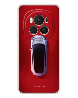 Чехол для Huawei Honor Magic 7 Pro с картинкой «Tesla Top View»
