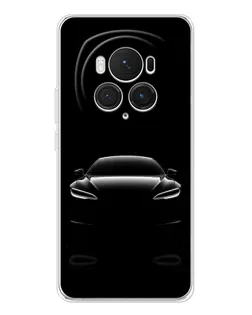 Чехол для Huawei Honor Magic 7 Pro с картинкой «Силуэт Tesla Night»