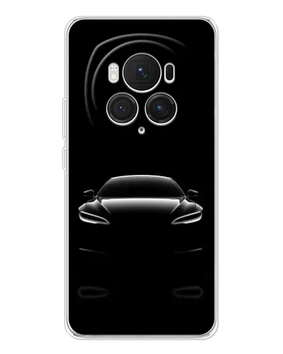 Чехол для Huawei Honor Magic 7 Pro с картинкой «Силуэт Tesla Night» Чехол для Huawei Honor Magic 7 Pro с картинкой «Силуэт Tesla Night»