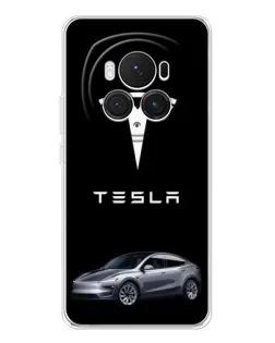 Чехол для Huawei Honor Magic 7 Pro с картинкой «Tesla Model Y»