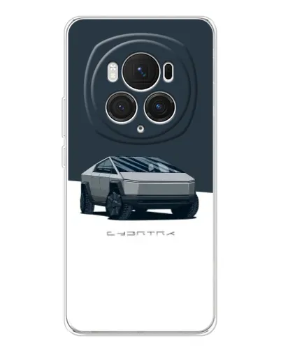 Чехол для Huawei Honor Magic 7 Pro с картинкой «Серебристый Cybertruck Tesla» Чехол для Huawei Honor Magic 7 Pro с картинкой «Серебристый Cybertruck Tesla»