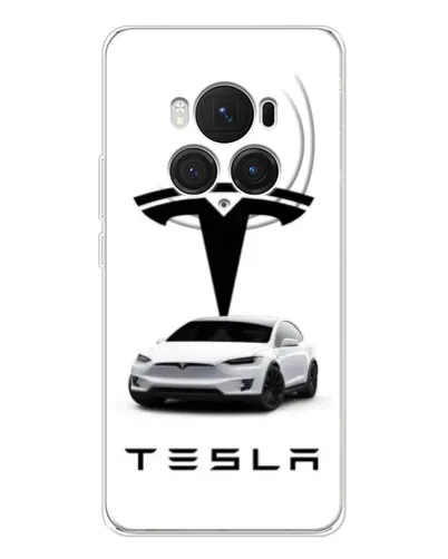 Чехол для Huawei Honor Magic 7 Pro с картинкой «Tesla White Style» Чехол для Huawei Honor Magic 7 Pro с картинкой «Tesla White Style»