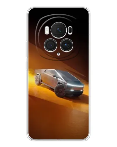 Чехол для Huawei Honor Magic 7 Pro с картинкой «Cybertruck в пустыне» Чехол для Huawei Honor Magic 7 Pro с картинкой «Cybertruck в пустыне»