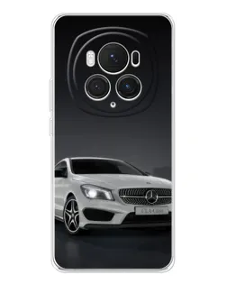 Чехол для Huawei Honor Magic 7 Pro с картинкой «Mercedes AMG GT Silver»