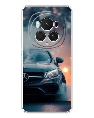 Чехол для Huawei Honor Magic 7 Pro с картинкой «Mercedes — ночной город»