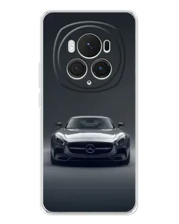 Чехол для Huawei Honor Magic 7 Pro с картинкой «Mercedes на черном»