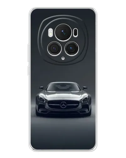 Чехол для Huawei Honor Magic 7 Pro с картинкой «Mercedes на черном»