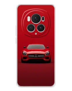 Чехол для Huawei Honor Magic 7 Pro с картинкой «Красный Mercedes AMG»