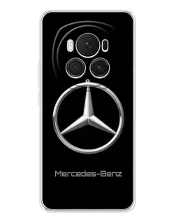 Чехол для Huawei Honor Magic 7 Pro с картинкой «Mercedes Silver Logo»
