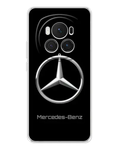 Чехол для Huawei Honor Magic 7 Pro с картинкой «Mercedes Silver Logo»