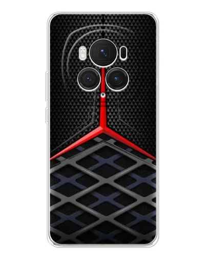 Чехол для Huawei Honor Magic 7 Pro с картинкой «Mercedes Carbon Grid»