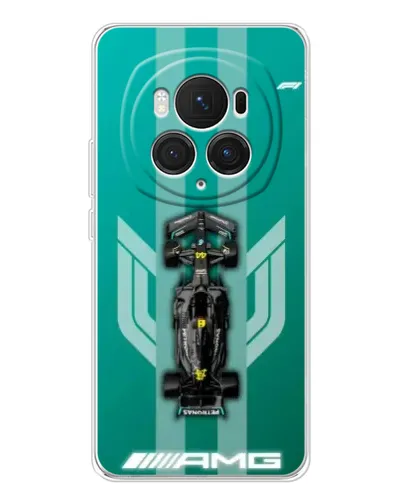 Чехол для Huawei Honor Magic 7 Pro с картинкой «Mercedes AMG Petronas»