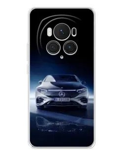 Чехол для Huawei Honor Magic 7 Pro с картинкой «Ночной Mercedes EQ»