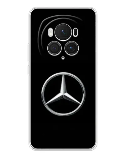 Чехол для Huawei Honor Magic 7 Pro с картинкой «Mercedes классический лого»