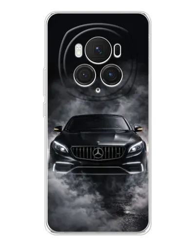 Чехол для Huawei Honor Magic 7 Pro с картинкой «Mercedes в дыму»