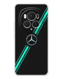 Чехол для Huawei Honor Magic 7 Pro с картинкой «Спортивные линии Mercedes»