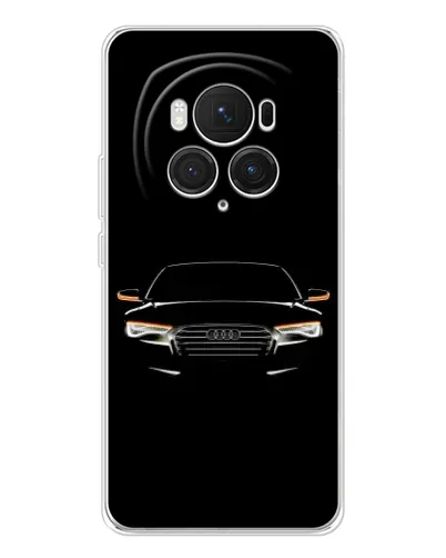 Чехол для Huawei Honor Magic 7 Pro с картинкой «Audi — ночной контур» Чехол для Huawei Honor Magic 7 Pro с картинкой «Audi — ночной контур»