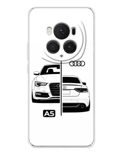 Чехол для Huawei Honor Magic 7 Pro с картинкой «Audi — контрастный дизайн» Чехол для Huawei Honor Magic 7 Pro с картинкой «Audi — контрастный дизайн»