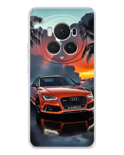 Чехол для Huawei Honor Magic 7 Pro с картинкой «Audi — закат» Чехол для Huawei Honor Magic 7 Pro с картинкой «Audi — закат»